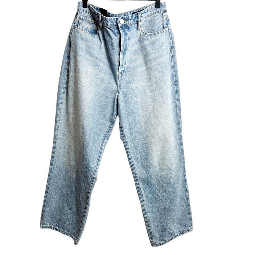 BLANK NYC THE BAXTER RIBCAGE HIGH RISE STRAIGHT LEG JEANS SIZE 31 NWT